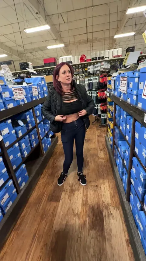 I had to duck down because there were people in the isle next to me