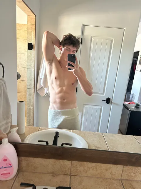First shower of the month!