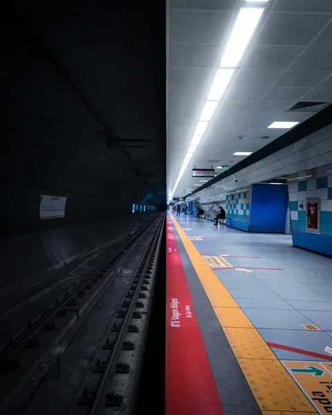 ITAP of a metro station in Istanbul