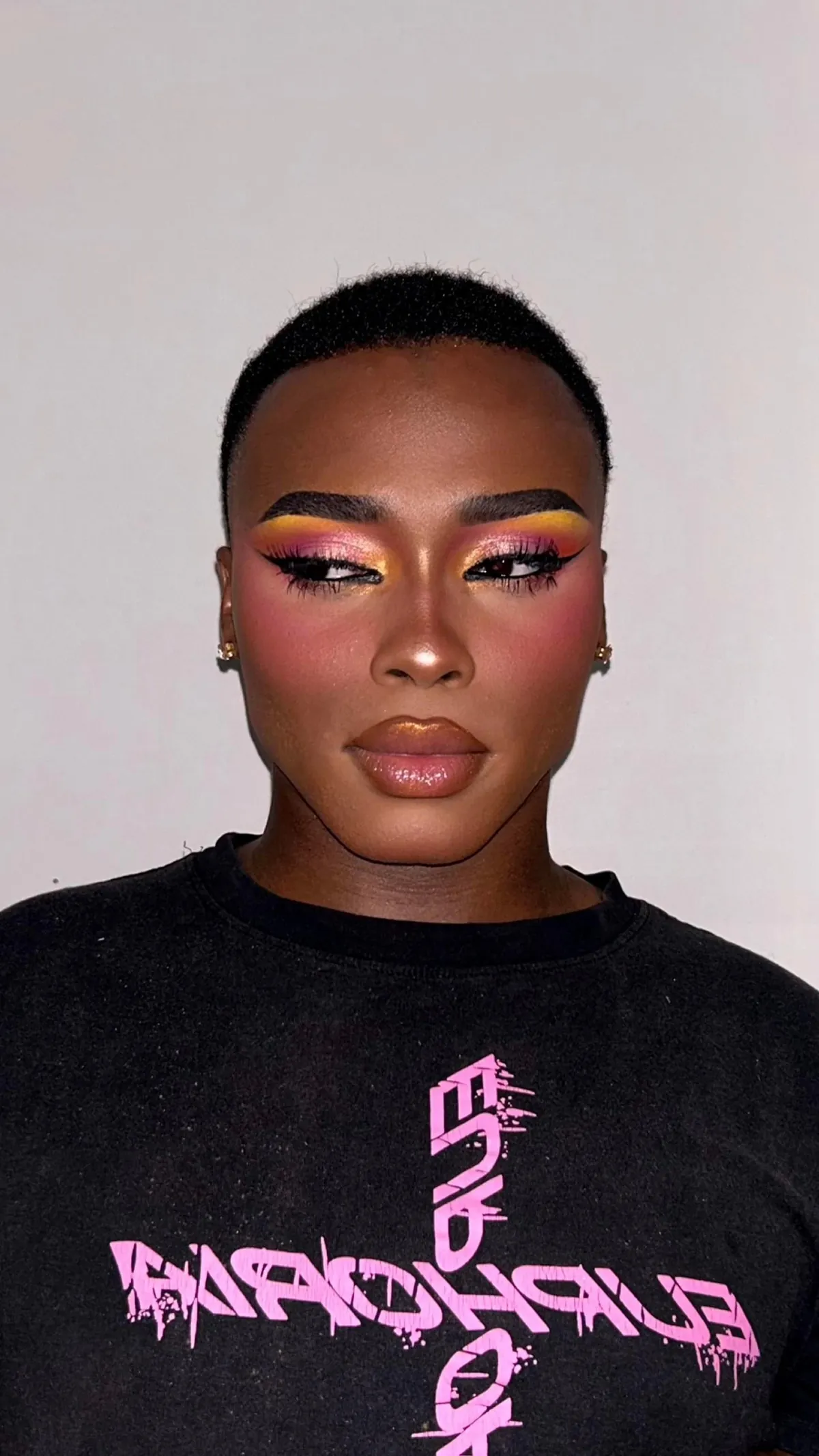 The inspo and my recreation✨