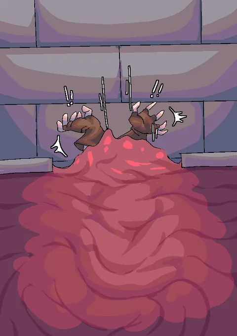 Warrior Girl Gets Caught in a Deadly Tentacle Trap (Story 1)