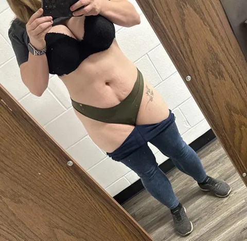 Underneath the work clothes