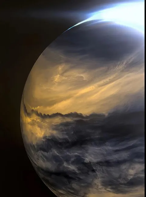 This is the clearest photo ever taken of Venus 