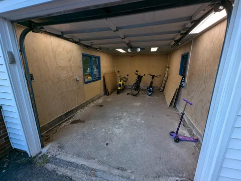 Completed my Tron-themed garage/workshop project