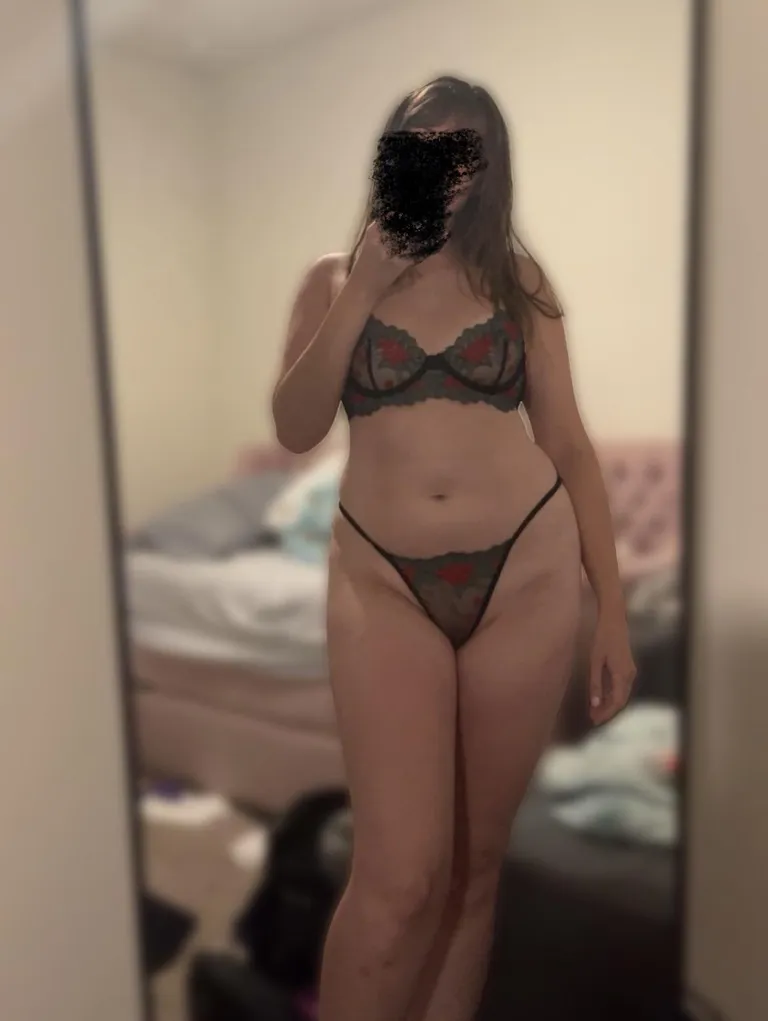 Wearing lingerie is so fun
