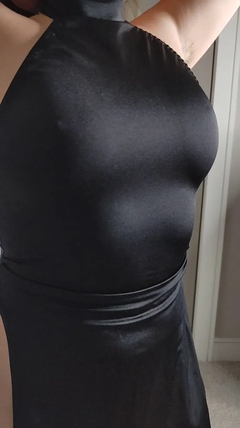 This dress was covering up too much