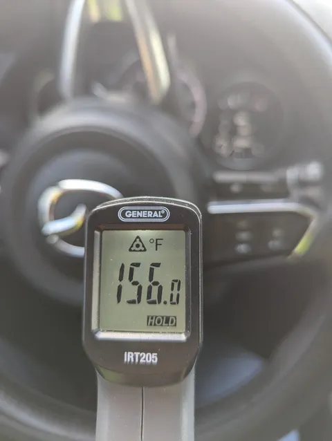 The temperature in my car today. AZ 