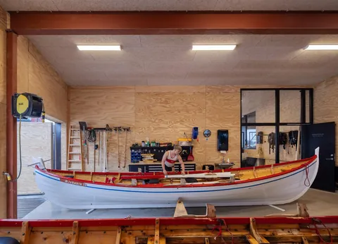 Klaksvík Row Club, Faroe Islands, by Henning Larsen