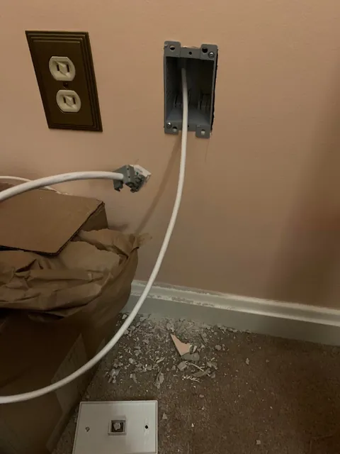 Just finished running cat6 through my house