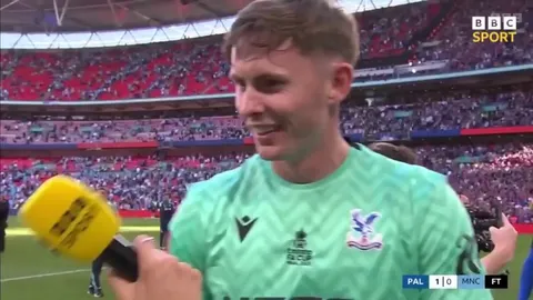 Dean Henderson “I lost my dad at the start of the season and I’ll miss him here today but he was with me every kick of the ball today. And I dedicate that win to him.”