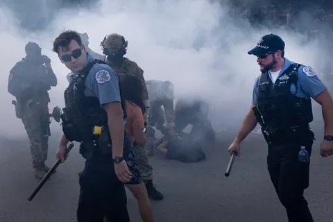 Federal Agents use Unnecessary Force against Peaceful Protestors in Chicago