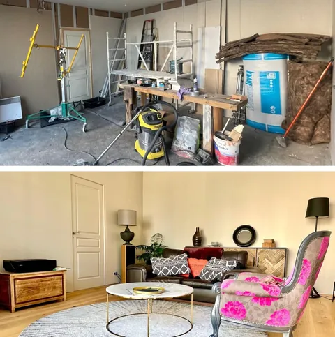 Gutted and converted my old stockroom into a cozy lounge