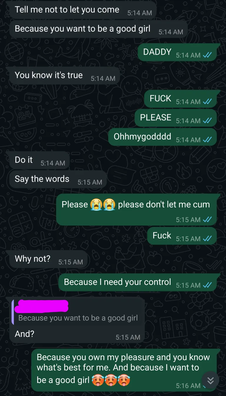 This is embarrassing, but it also feels like progress in my training so I wanted to post it 😅💕