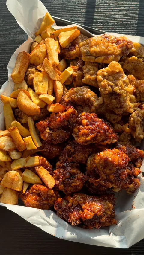 [homemade] Korean fried Chicken