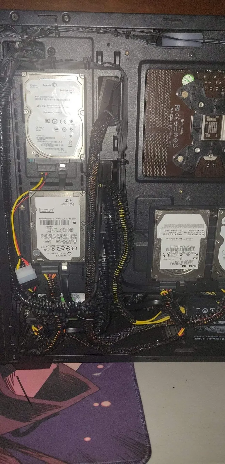 Who needs cable sleeves when you got zip ties