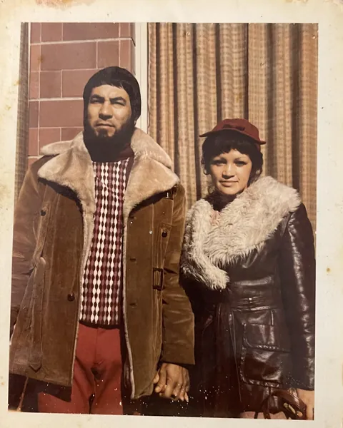 My Mom and Dad in 1969 before they got married in 1970 in Detroit…