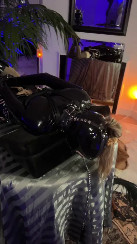 Tied up, gagged and whipped