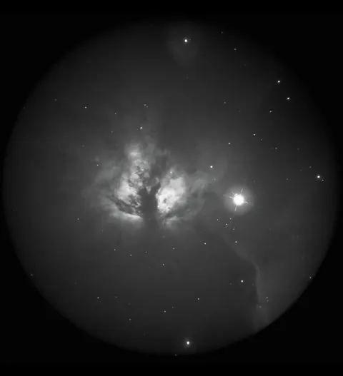 Nightvision with a 16 inch dob and 85mm refractor and iPhone