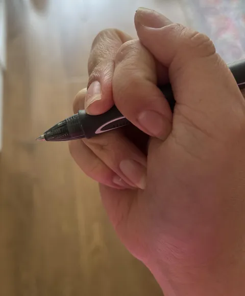 The way I hold my pencil seems to make people mad…
