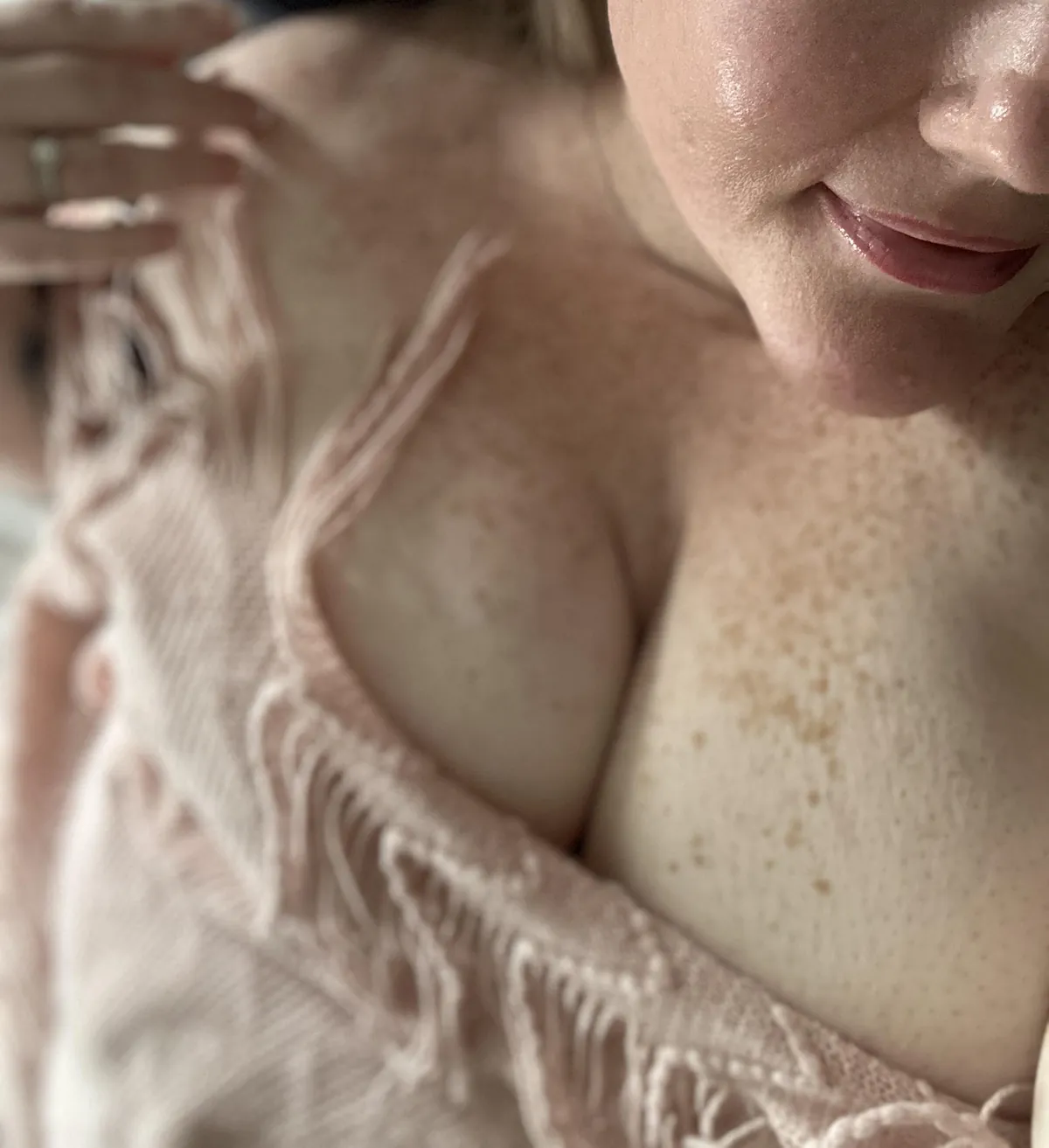 Freckled tease