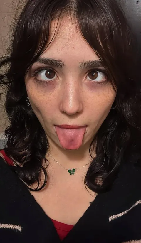 the face I make when I crave for your warm cummies, Is me a good girl begging for your cummies