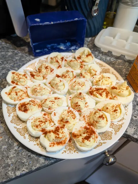 [Homemade] deviled eggs