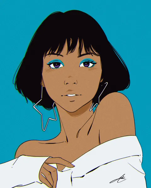 Star, adi_bhat (me), digital, 2025