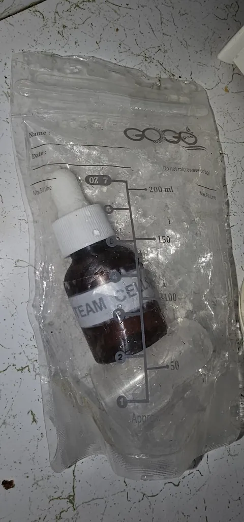 AirBnB Guest left behind these "Steam Cells" he bought in Mexico. He's been dropping them directly into his eyes.