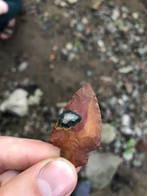 Found an arrowhead in a dried up stream!