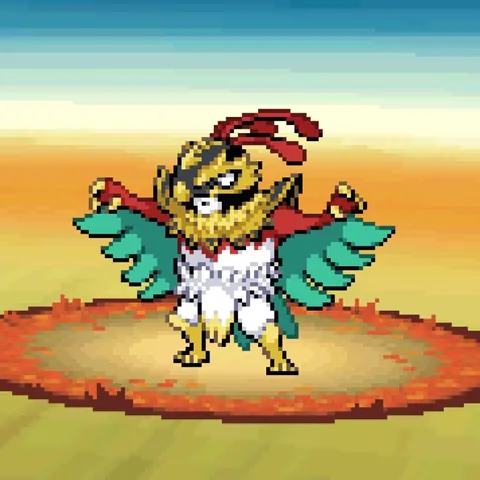 [OC] I remade Mega Hawlucha in the Gen 5 style