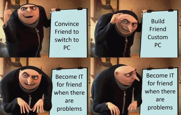 I feel like this is how it goes...