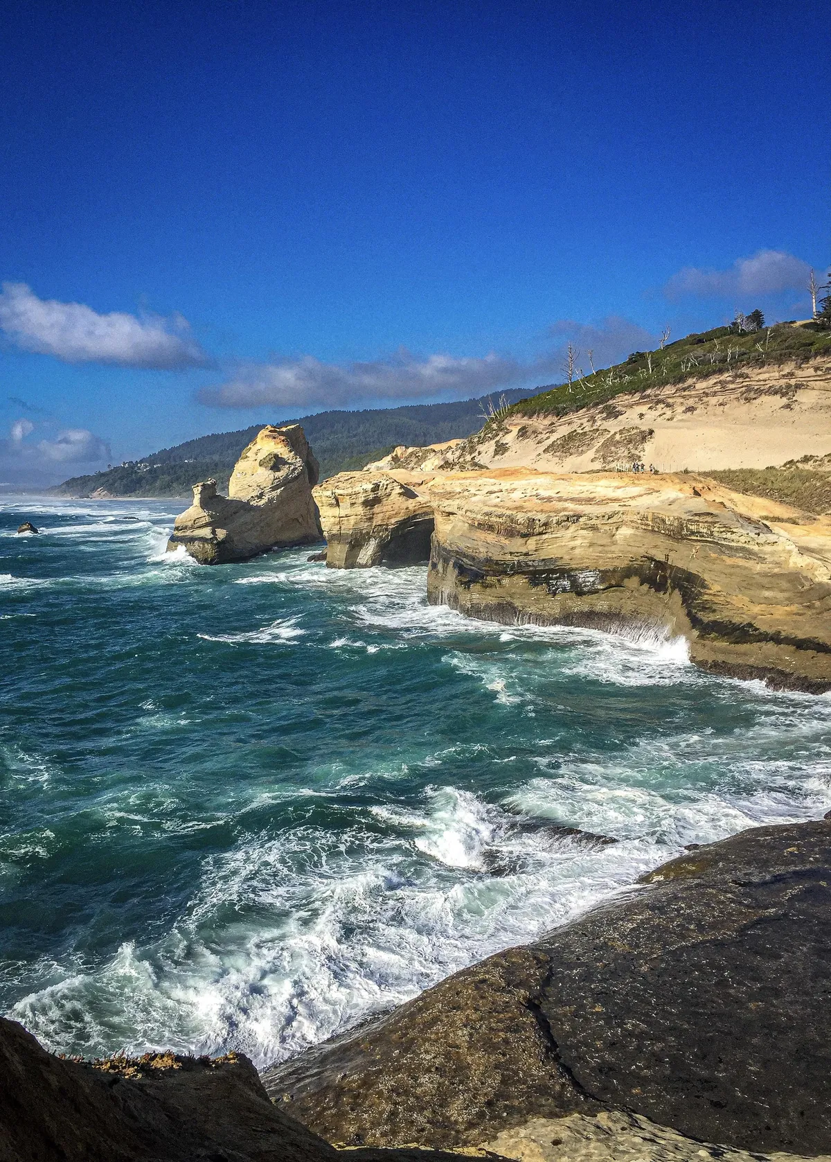 Cape Kiwanda at the Oregon coast [OC] [2336x3264]