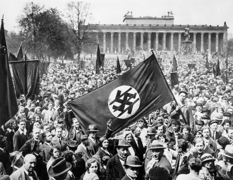 Anti-Nazi protests : Berlin 16/12/1931