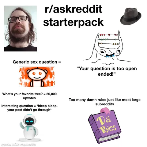 r / ask roodit starterpack