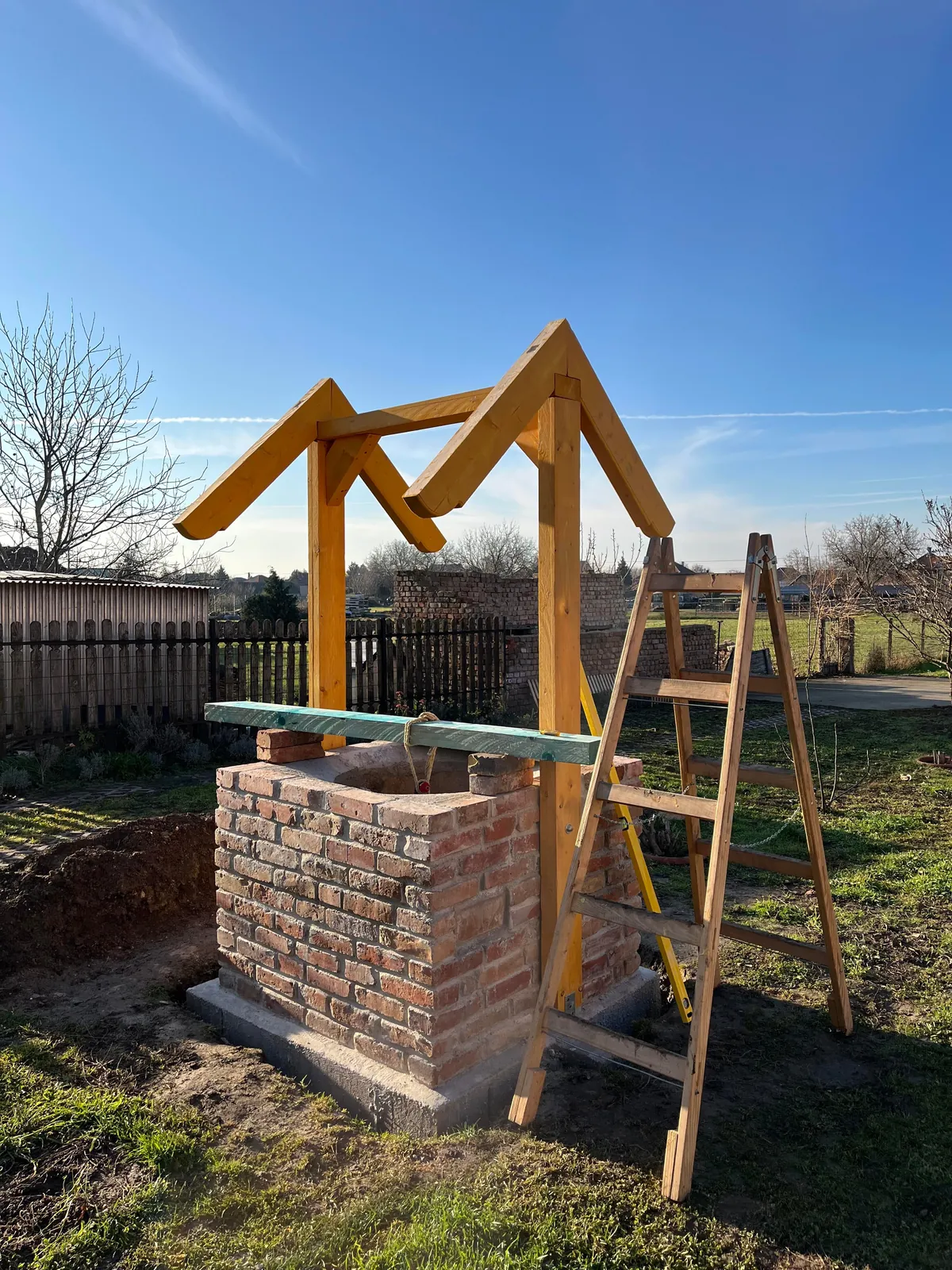 My garden well project