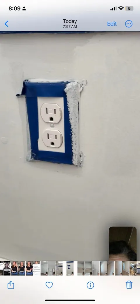 Hired a guy to paint inside my house. No refunds since he says the job is fine