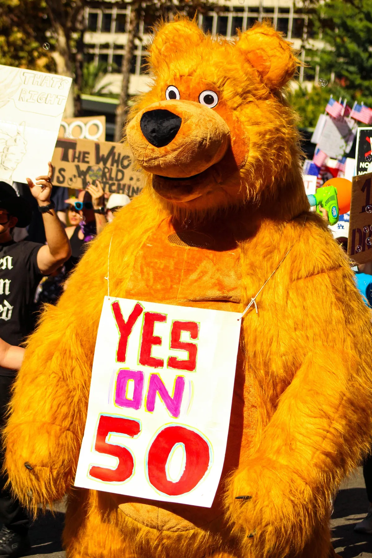 Scenes from No Kings 2.0 in Downtown Los Angeles, October 18, 2025 [OC]