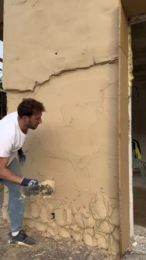 Artificial stone process with concrete