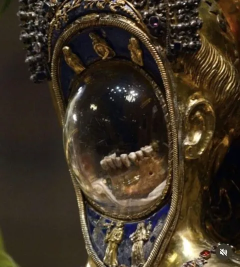 The jawbone of St Anthony