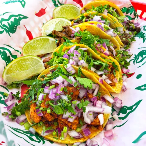 [I ate] Mexican Street Tacos.