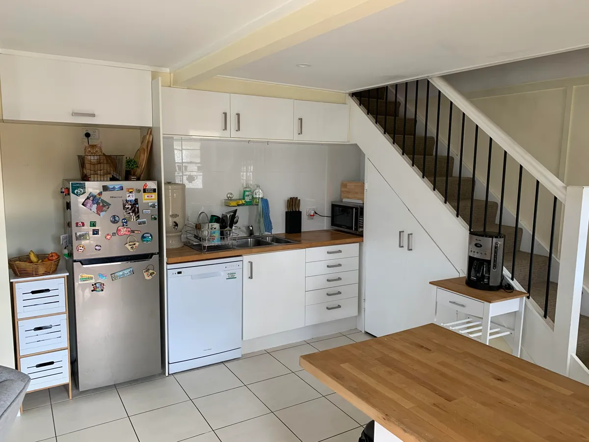 I lost my cat today and eventually found him like this staring at me