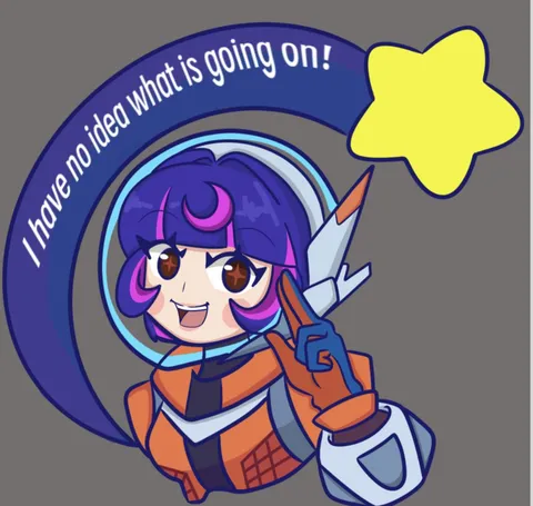 Announcement: She has no idea what is going on!