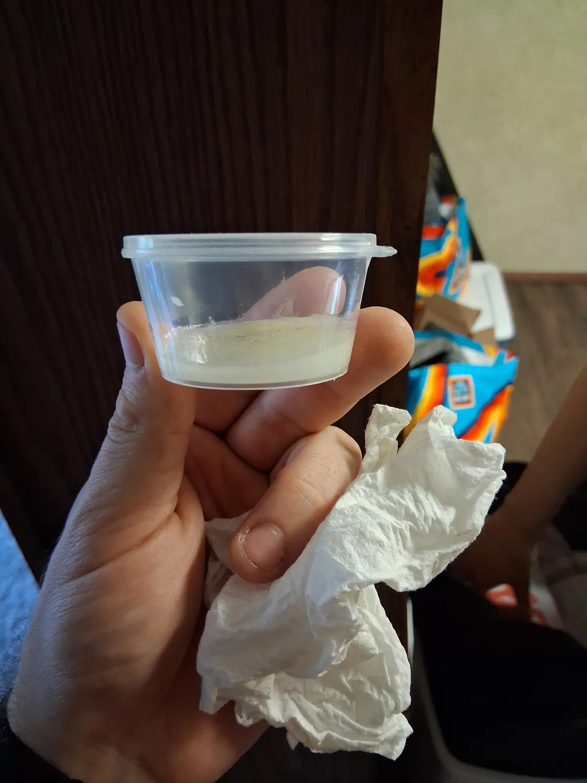 Papa John's new icing cups?