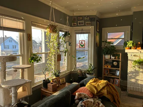 Our light filled living room 🥰