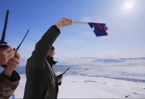 Ryoy Kobayashi, World's longest ever ski jump, 291 metre.