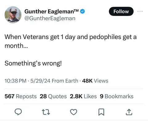 The military gets two months lil bro