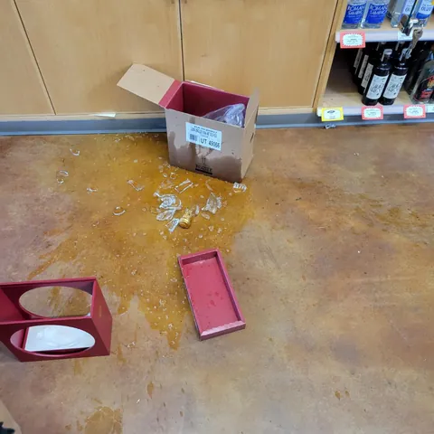 I just broke a $5,000.00 bottle of Remy Martin Louis XIII Cognac at work