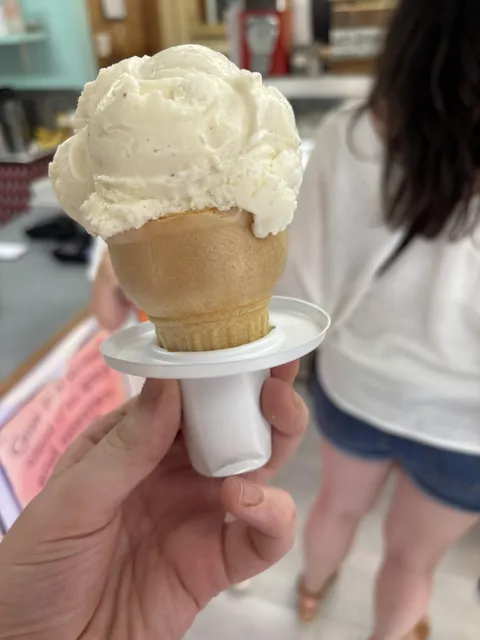 My local ice cream shop has plastic skirts for their cones that catch the melted ice cream.