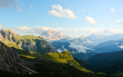 Evening view in the Dolomites (OC) [6240x4160]