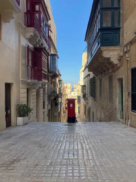 Spotted in Malta … an English style post box.